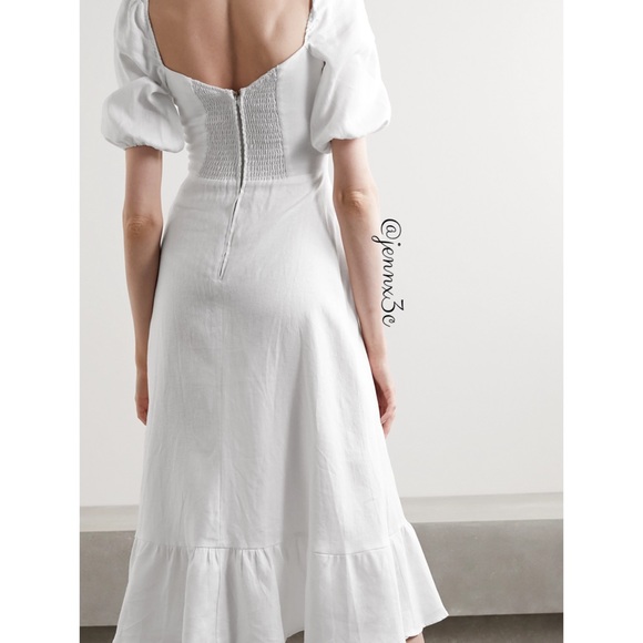 ❌[SOLD]❌Reformation Belgium Dress || White - Picture 3 of 16